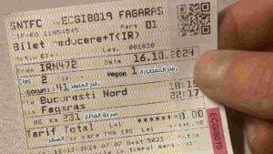 كيفية قراءة تذكرة القطار في رومانيا